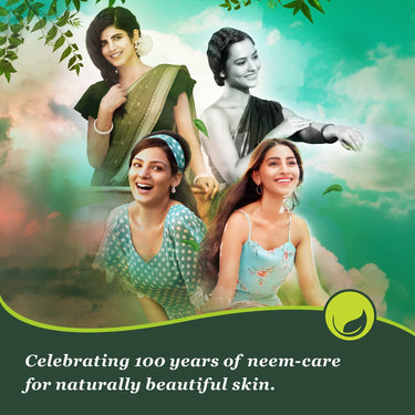 Margo Original Neem Soap | With Goodness of 1000 Neem Leaves | Infused with Vitamin E for moisturising- 125gm Pack of 16